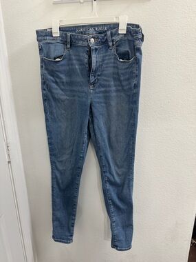 American Eagle Outfitters Women's Medium Blue Skinny Jeans